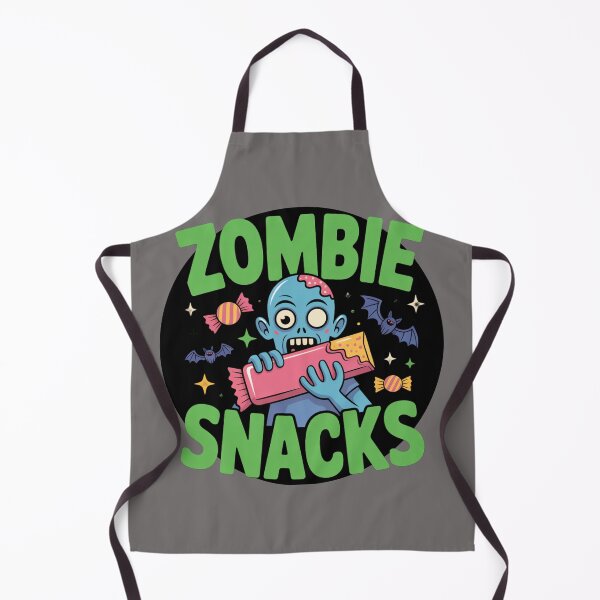 Item preview, Candy Over Brains: This fun and vibrant T-shirt design is a hilarious take on the classic zombie. For the Halloween Festive Season designed and sold by Grang Art Artistic Designs.