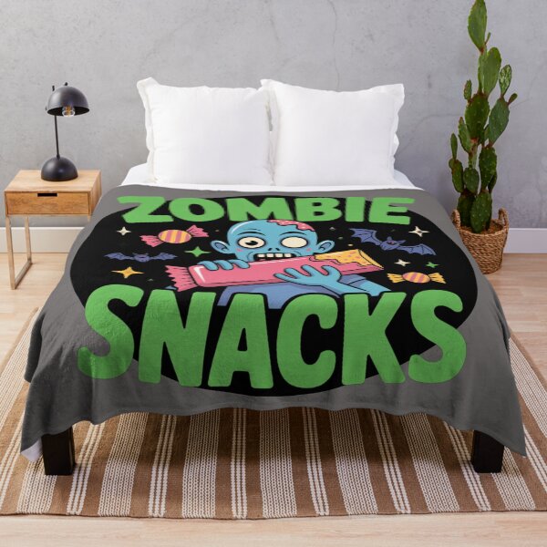 Item preview, Candy Over Brains: This fun and vibrant T-shirt design is a hilarious take on the classic zombie. For the Halloween Festive Season designed and sold by Grang Art Artistic Designs.