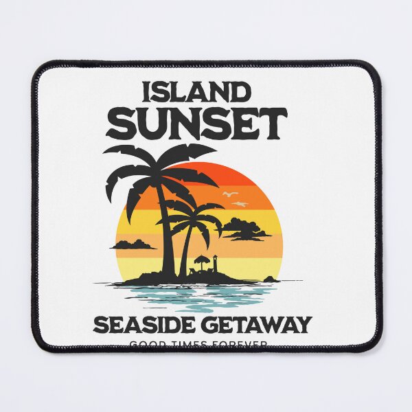 Item preview, Island Sunset Seaside Getaway T-Shirt – Tropical Beach Vibes designed and sold by Graphic Botique.