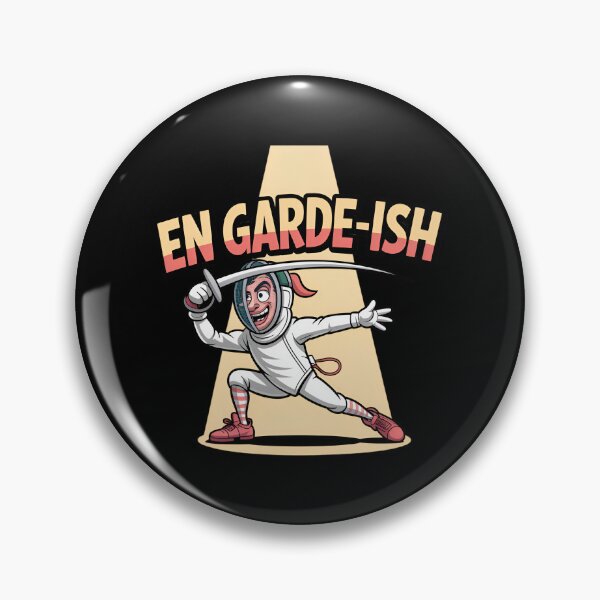 Item preview, Fencing Player En Garde-ish designed and sold by Blok45.