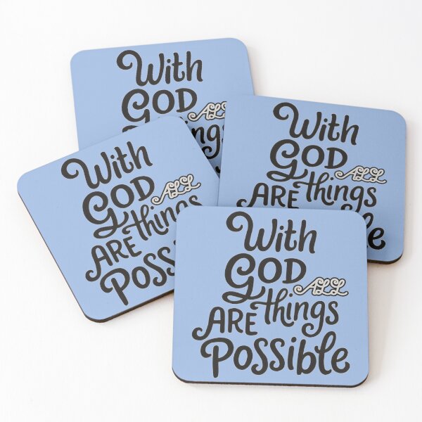 Item preview, With God All Things Are Possible designed and sold by jmatix.