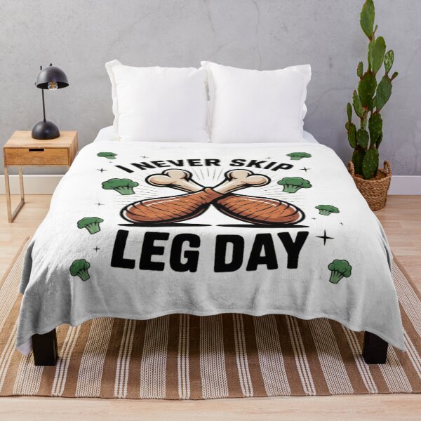 Item preview, Never Skip Leg Day Funny Thanksgiving designed and sold by BHMARTS.