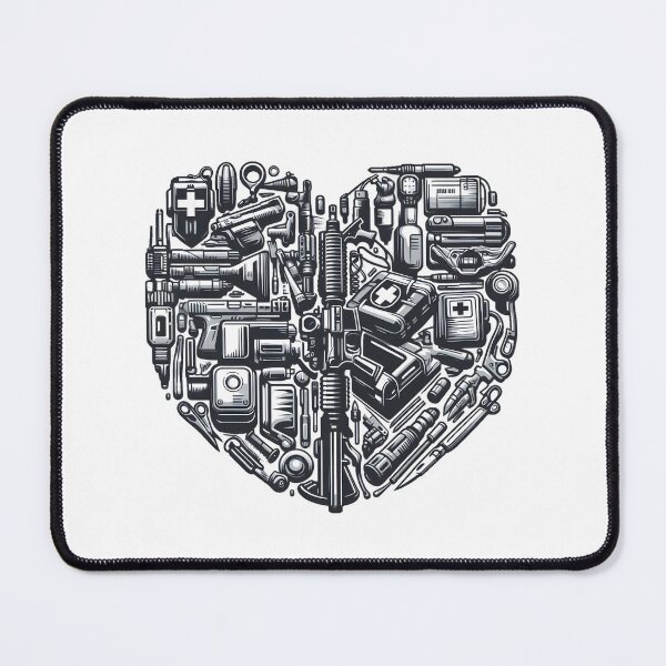 Item preview, Heart of a Combat Medic designed and sold by Apex Designs.