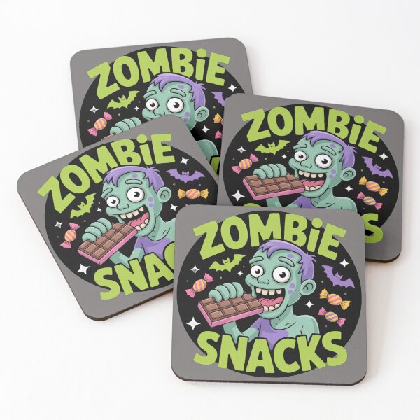 Item preview, A Zombie's Snack: This fun and vibrant T-shirt design is a hilarious take on the classic zombie. For the Halloween Festive Season designed and sold by Grang Art Artistic Designs.