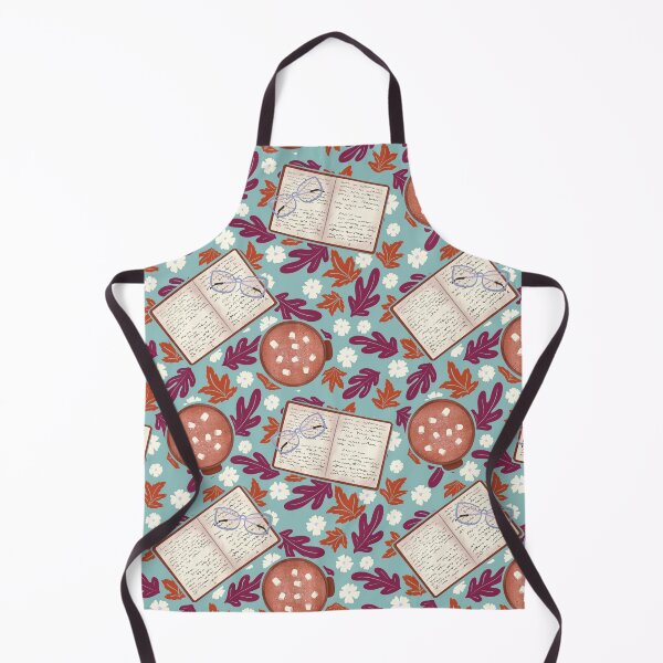 Item preview, Cozy Fall – Books, Hot Cocoa, Glasses, and Autumn Florals designed and sold by JVCreative.