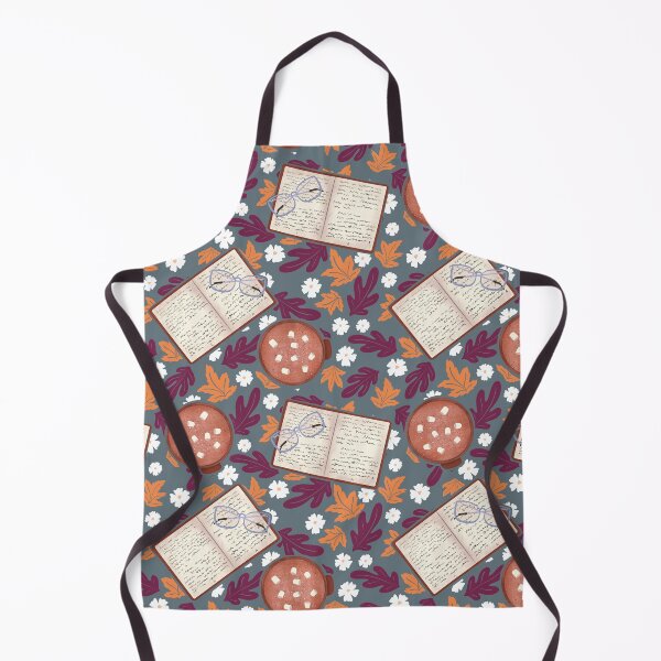 Item preview, Cozy Fall – Books, Hot Cocoa, Glasses, and Autumn Florals designed and sold by JVCreative.