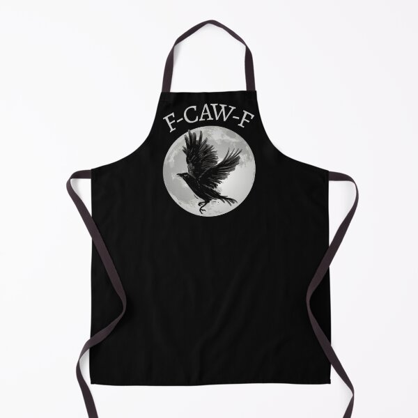 Item preview, F-Caw-F III - Funny Crow Moon Halloween Sarcastic Quote designed and sold by Lemon Pepper.