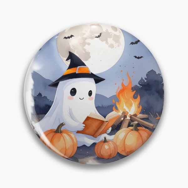 Item preview, Halloween stories around the campfire, ghost reads to pumpkins designed and sold by LiskoDesign.