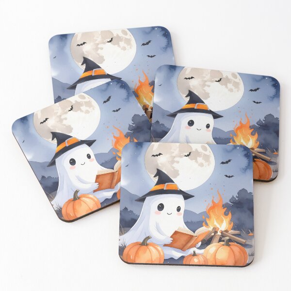 Item preview, Halloween stories around the campfire, ghost reads to pumpkins designed and sold by LiskoDesign.