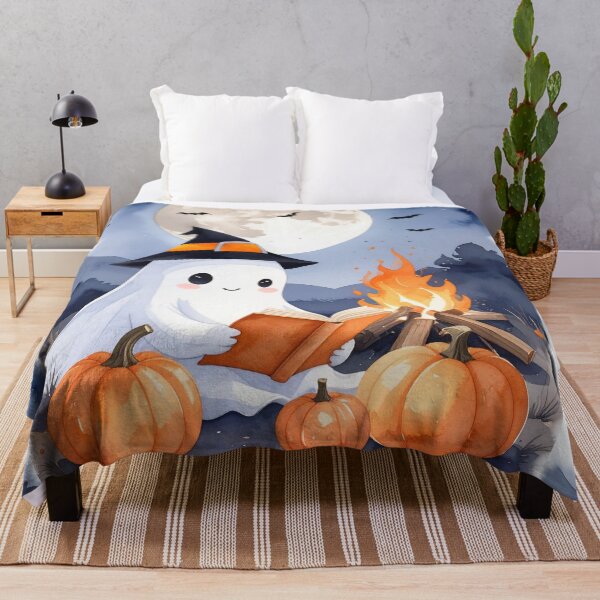 Item preview, Halloween stories around the campfire, ghost reads to pumpkins designed and sold by LiskoDesign.