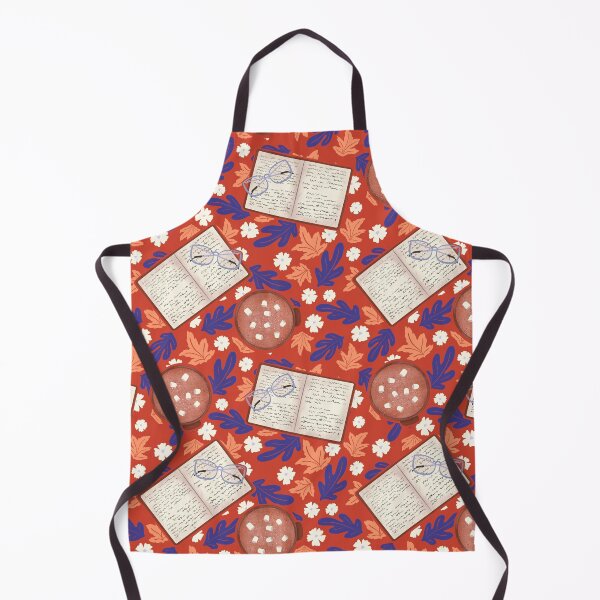 Item preview, Cozy Fall – Books, Hot Cocoa, Glasses, and Autumn Florals designed and sold by JVCreative.