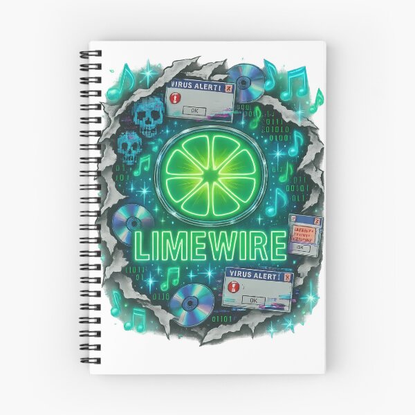 Item preview, LimeWire Nostalgia – Y2K Internet Throwback Design designed and sold by jakkssnugglyboutique.