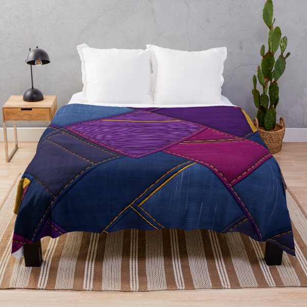 Item preview, Geometric Patchwork designed and sold by Kaleidoscope Print.