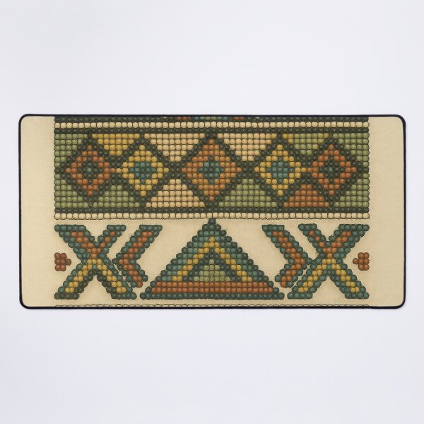 Item preview, Zulu Beadwork Art - Traditional Geometric Patterns designed and sold by Le Pédagogue.