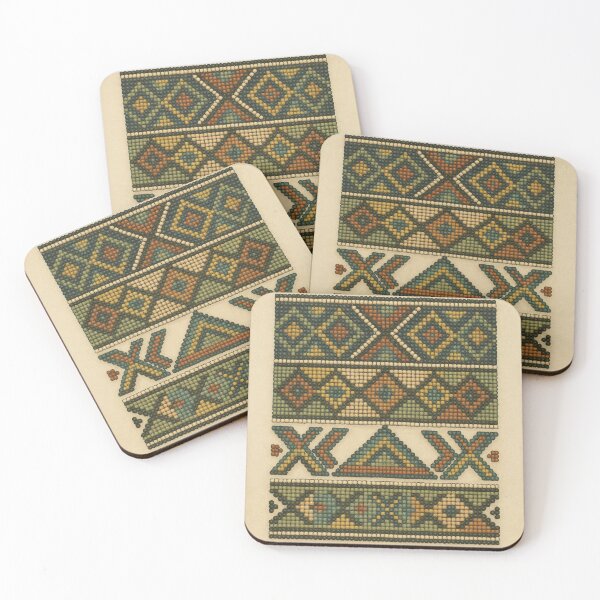 Item preview, Zulu Beadwork Art - Traditional Geometric Patterns designed and sold by Le Pédagogue.