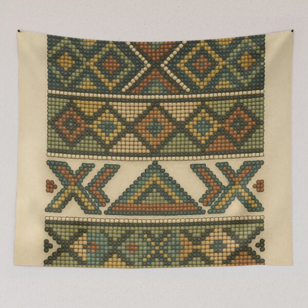 Item preview, Zulu Beadwork Art - Traditional Geometric Patterns designed and sold by Le Pédagogue.
