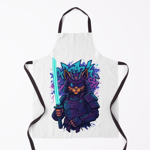 Item preview, Neon Samurai Cat 2 designed and sold by Primprapar.