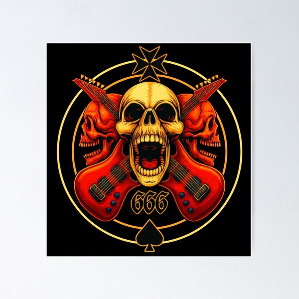 Aperçu de l'œuvre 666 créée et vendue par TATTOO-DESIGN.