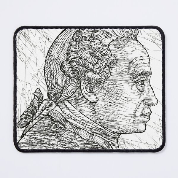 Item preview, IMMANUEL KANT ink portrait .4 designed and sold by lautir.