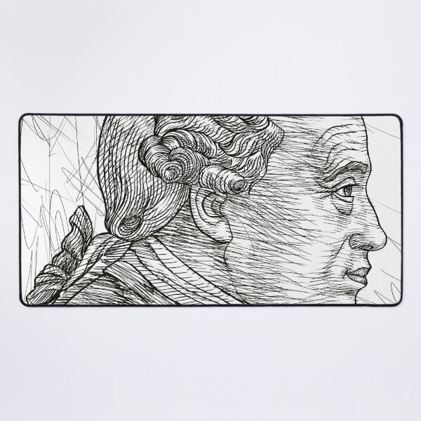 Item preview, IMMANUEL KANT ink portrait .4 designed and sold by lautir.