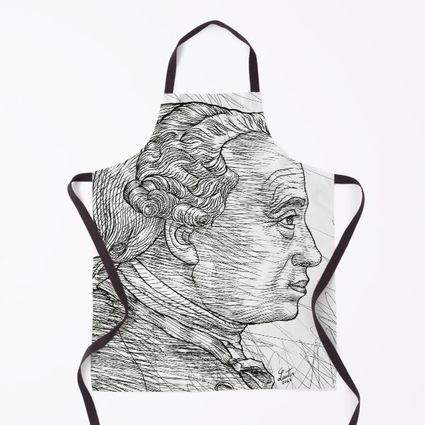 Item preview, IMMANUEL KANT ink portrait .4 designed and sold by lautir.