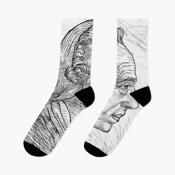 Item preview, IMMANUEL KANT ink portrait .4 designed and sold by lautir.