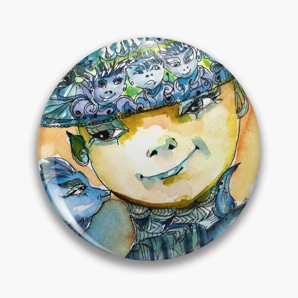 Item preview, A fish whispers my best ideas to me. designed and sold by MagdaRiverabcn.