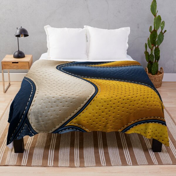 Item preview, Golden Leather Flow designed and sold by Kaleidoscope Print.