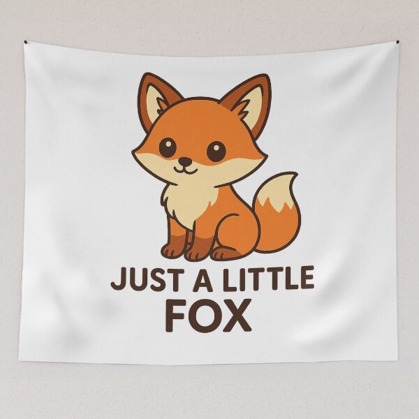 Item preview, Just a Little Fox designed and sold by Mjonkey.