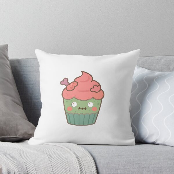 Item preview, Cute Spooky Cupcake – Kawaii Halloween Food Character designed and sold by ChillTofu.