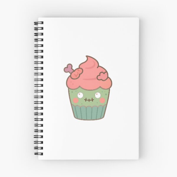 Item preview, Cute Spooky Cupcake – Kawaii Halloween Food Character designed and sold by ChillTofu.
