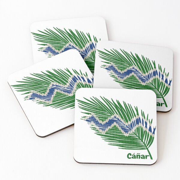 Item preview, Abstract Flag of Canar – Feather Shape Design designed and sold by ArteJorge48.