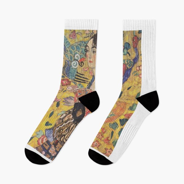 Item preview, Lady with a Fan (1917–1918) – Gustav Klimt designed and sold by Art Outlaws.