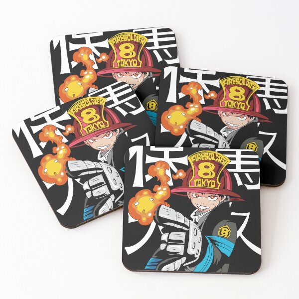Item preview, Firefighter Soldier Anime Squad designed and sold by KunaiS.
