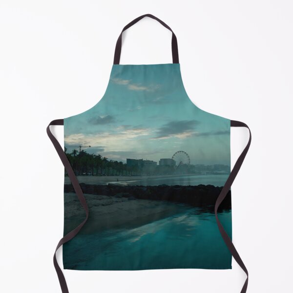Item preview, Sunset Beach with Palm Trees and Ferris Wheel designed and sold by TRex-Landscapes.