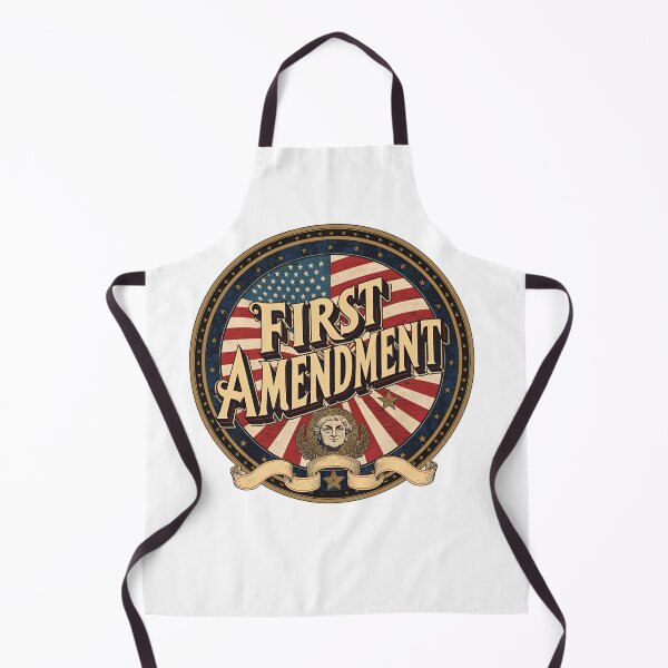 Item preview, First Amendment Emblem – Vintage Patriotic Design designed and sold by Edenglow Prints & Peculiars.