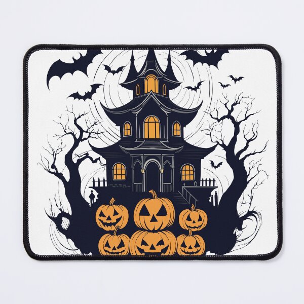 Item preview, Haunted Pumpkin House designed and sold by PolinaMirralisa.