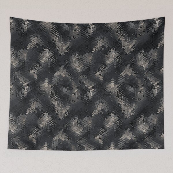 Item preview, Beautiful Elegant Snake Skin For Jungle Theme Fan designed and sold by RoyalStarsPatts.