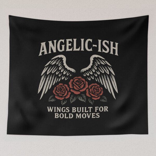 Item preview, Angel Wings Angelic-ish Wings Built For Bold Moves  designed and sold by DemureArtsy.