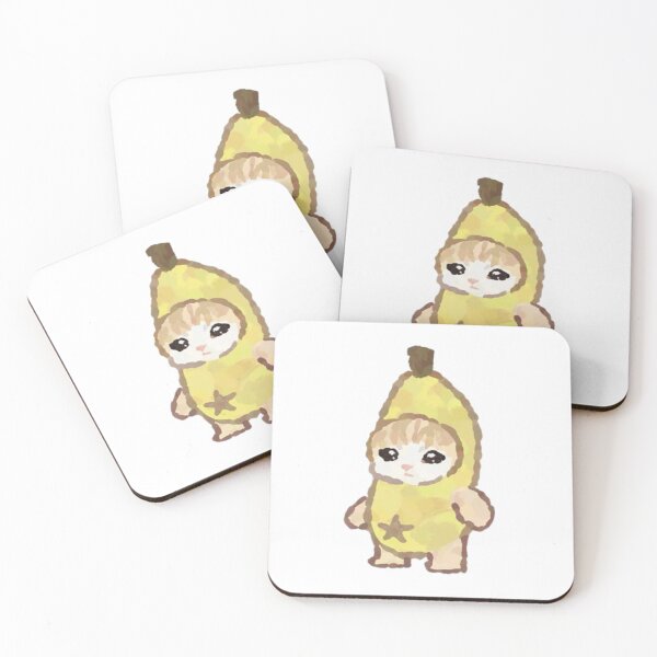 Item preview, Cute kawaii banana cat designed and sold by AiroFly.
