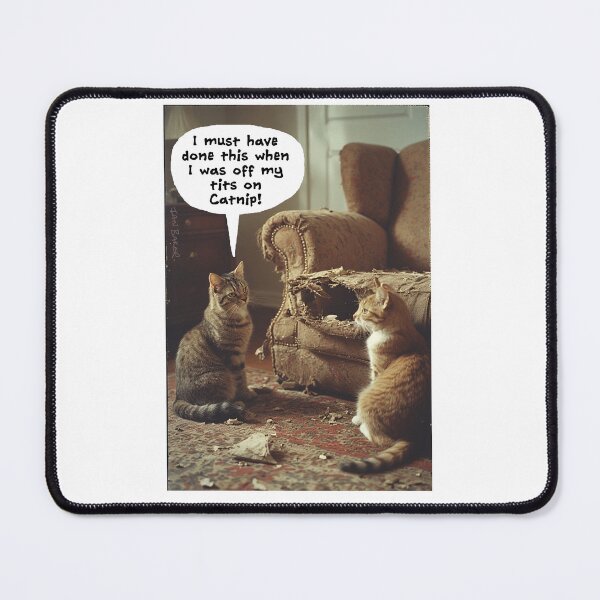 Item preview, Cat Vandalism designed and sold by IanBakerToons.