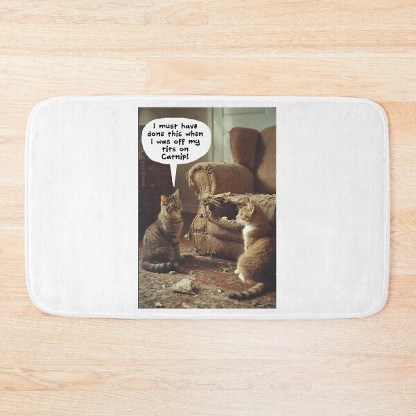 Item preview, Cat Vandalism designed and sold by IanBakerToons.