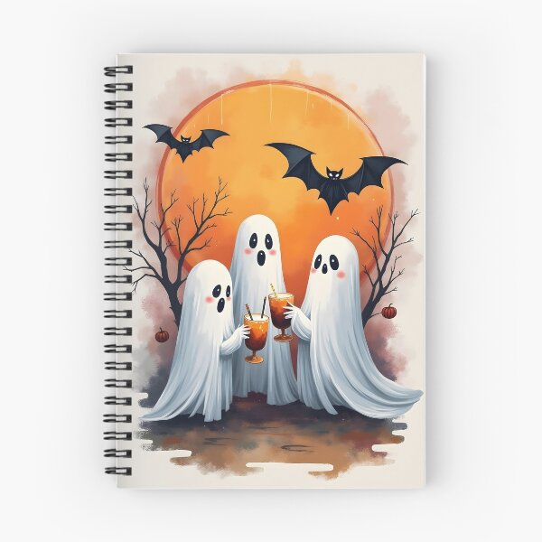 Item preview, Cute ghosts toasting designed and sold by Raluk.