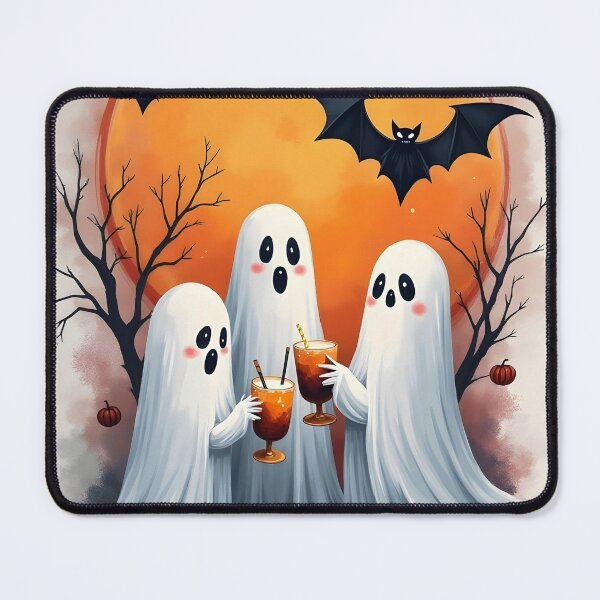 Item preview, Cute ghosts toasting designed and sold by Raluk.