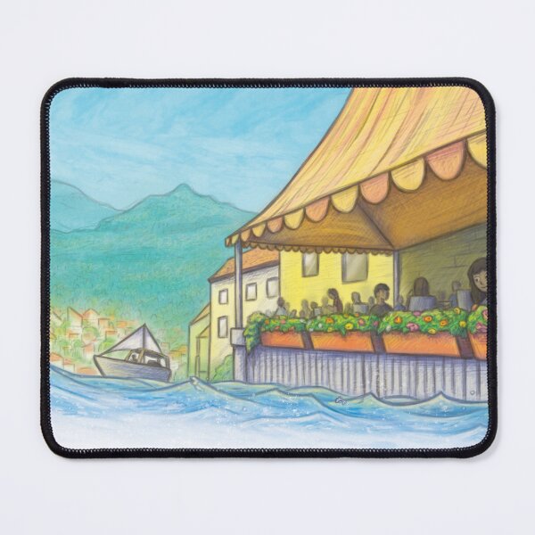 Item preview, Children s book illustrations: Lakeside Restaurant designed and sold by Akatharsia.