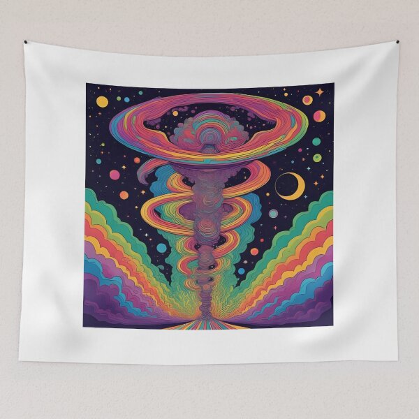 Item preview, Psychedelic Tornado designed and sold by Slum-Alley.