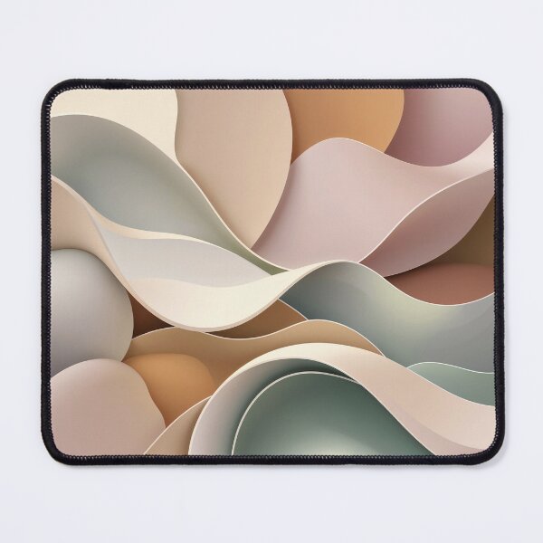Item preview, Soft Flowing Abstract Geometry in Earth Tones designed and sold by Prachodayat Artworks.