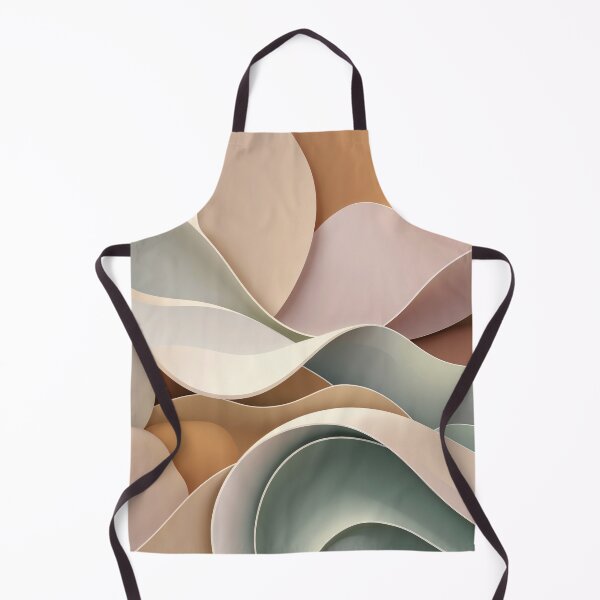 Item preview, Soft Flowing Abstract Geometry in Earth Tones designed and sold by Prachodayat Artworks.