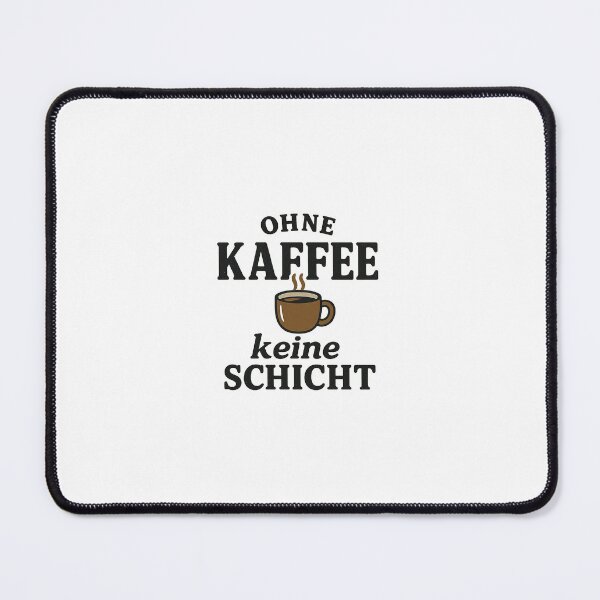 Item preview, No coffee, no shift mug – funny saying coffee gift designed and sold by Cat & Coffee Studio.