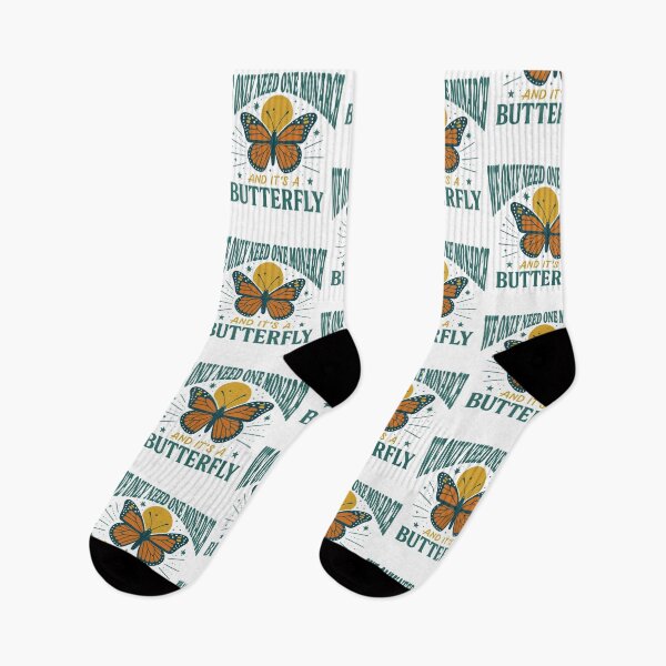 Item preview, We Only Need One Monarch - Butterfly Political Satire Design designed and sold by LuxeGraphix.